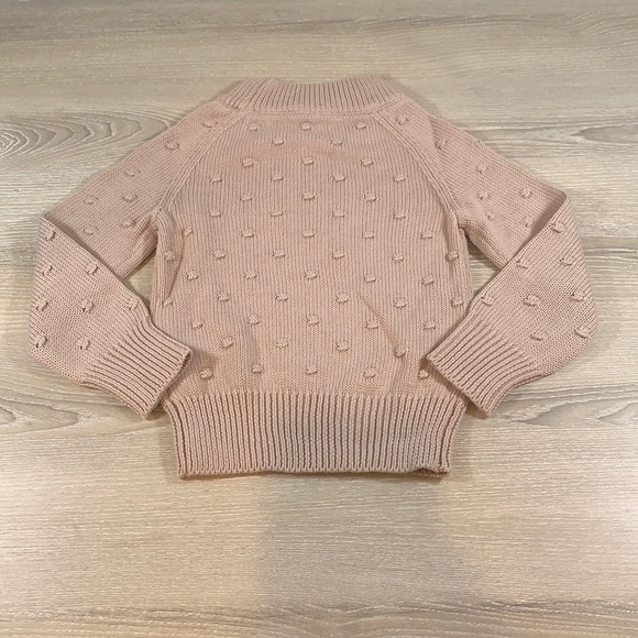 Jamie Kay Dotty Knit Rosebud Size 1 YR - Picture 4 of 4